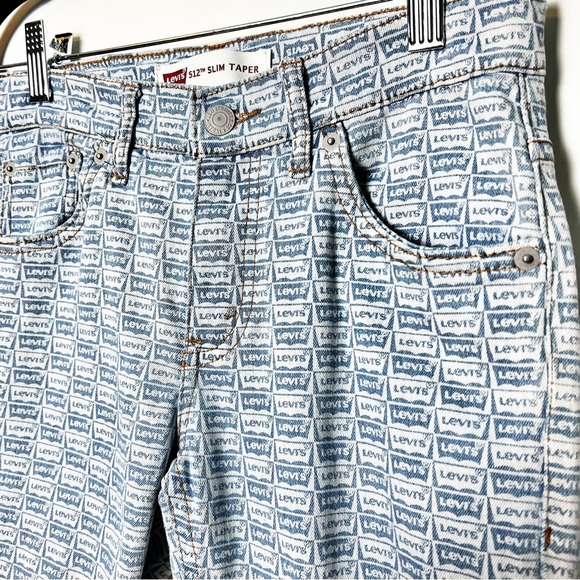 Levi’s - 512 Slim Taper Logo Jeans - Sz. 12 reg - Picture 2 of 7